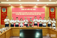 Viet Nam Coast Guard assigns tasks to female soldier joining U.N. peacekeeping mission